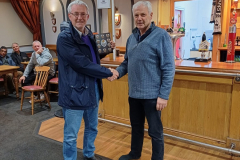 Driving member of the year. Awarded to David Wilkinson 